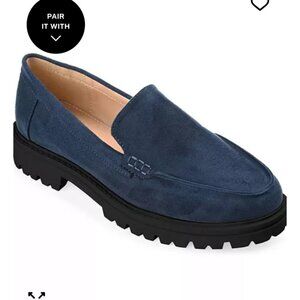 Journee Collection Erika Lug-sole Loafers 7 narrow